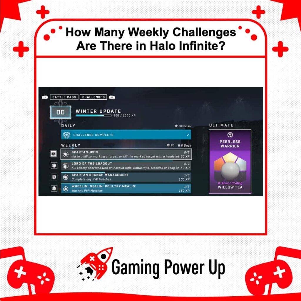 How Many Weekly Challenges Are There in Halo Infinite?