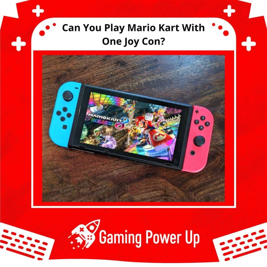 Can You Play Mario Kart With One Joy-Con?