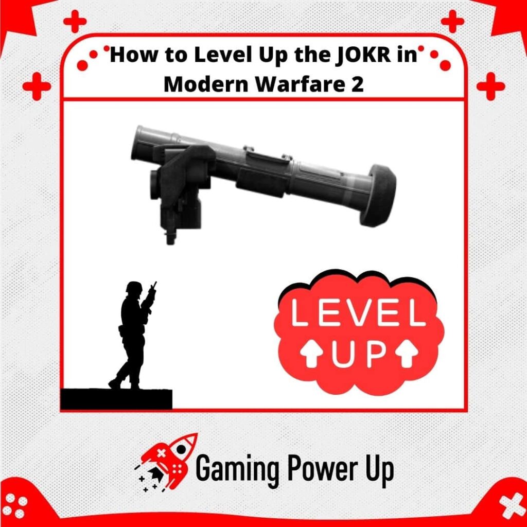 how to level up the JOKR Modern Warfare 2