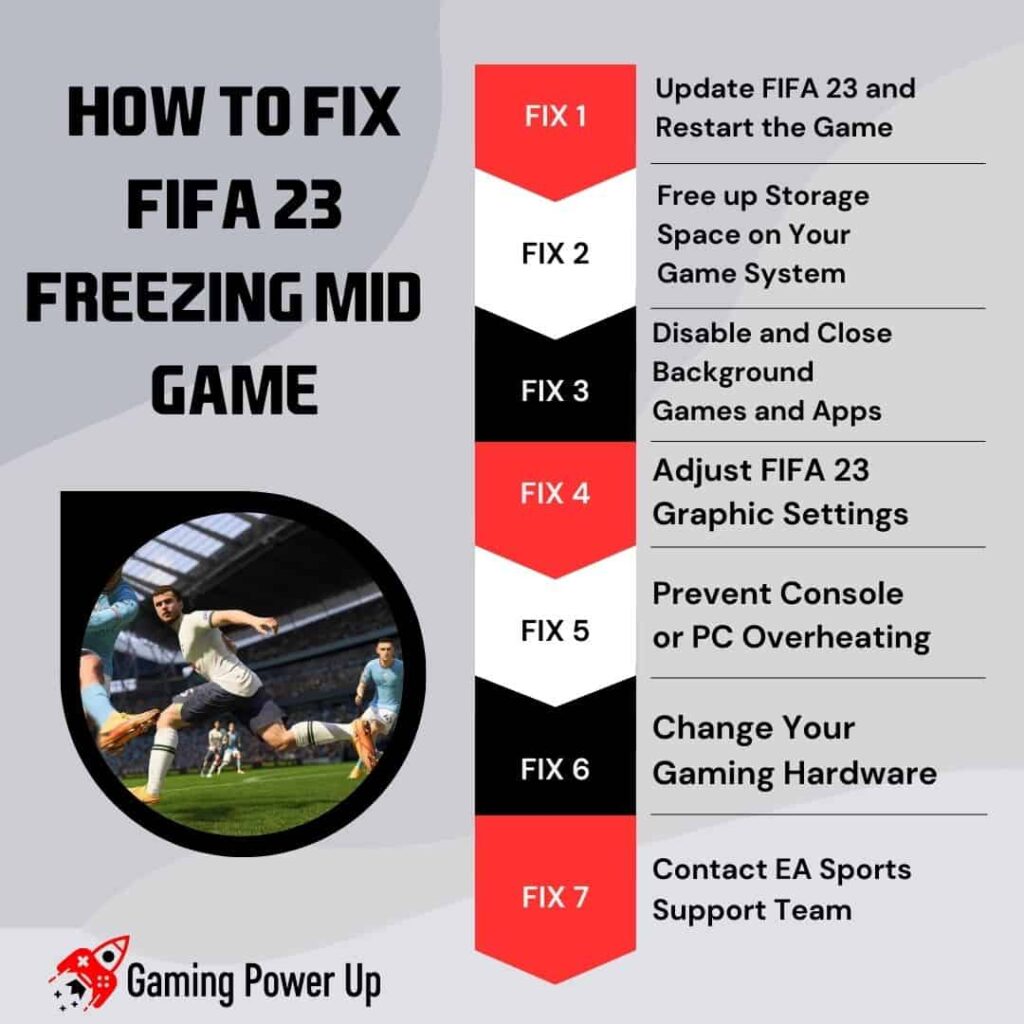 How to Fix FIFA 23 Freezing Mid Game