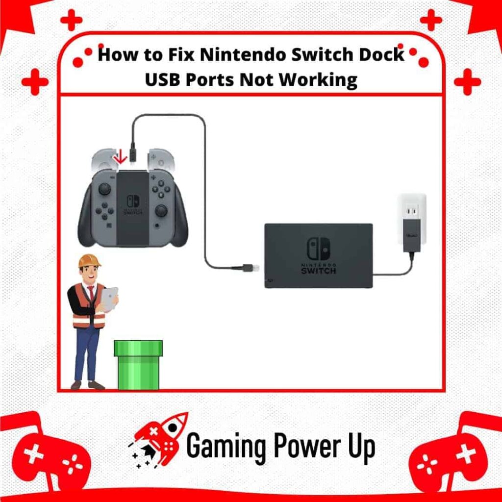 how to fix Nintendo Switch dock USB ports not working