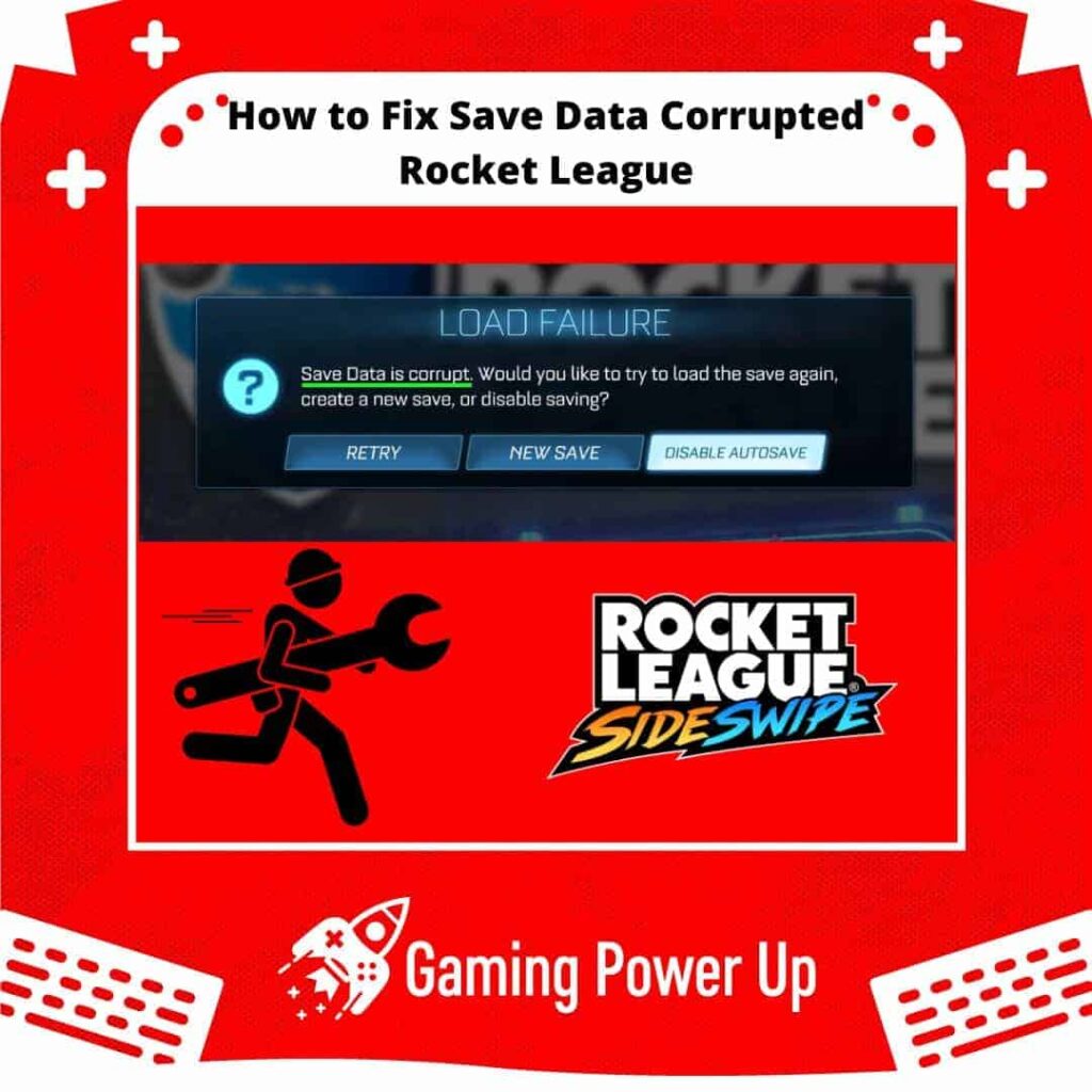 how to fix corrupted data on Rocket League