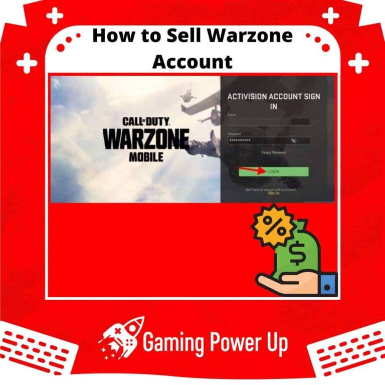 how to sell Warzone account