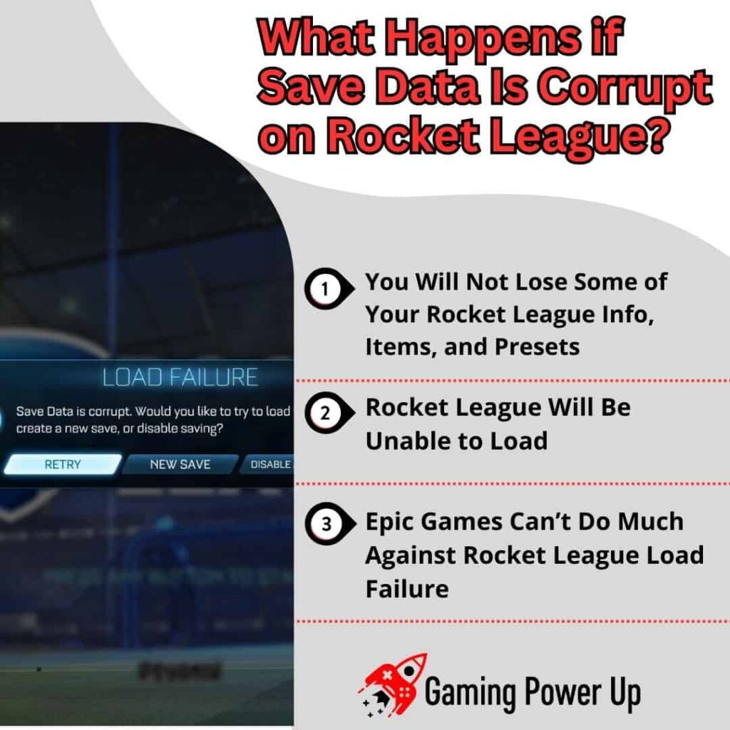 What Happens if Save Data Is Corrupt on Rocket League