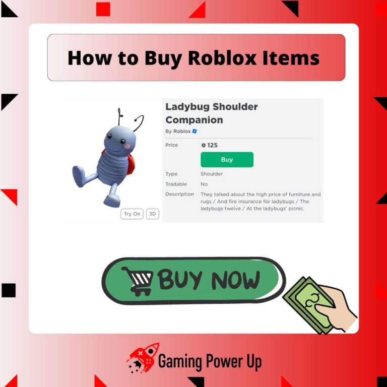 how to buy Roblox items