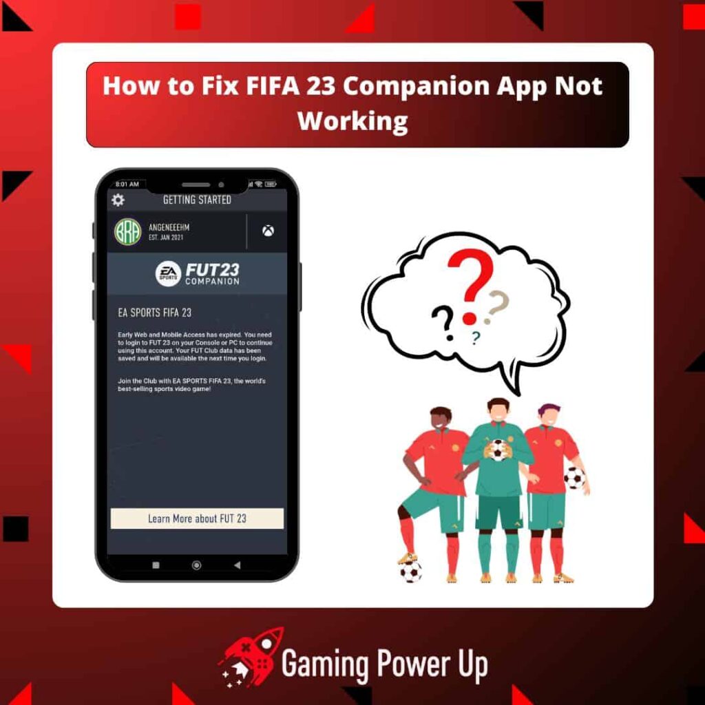 how to fix FIFA 23 Companion App not working