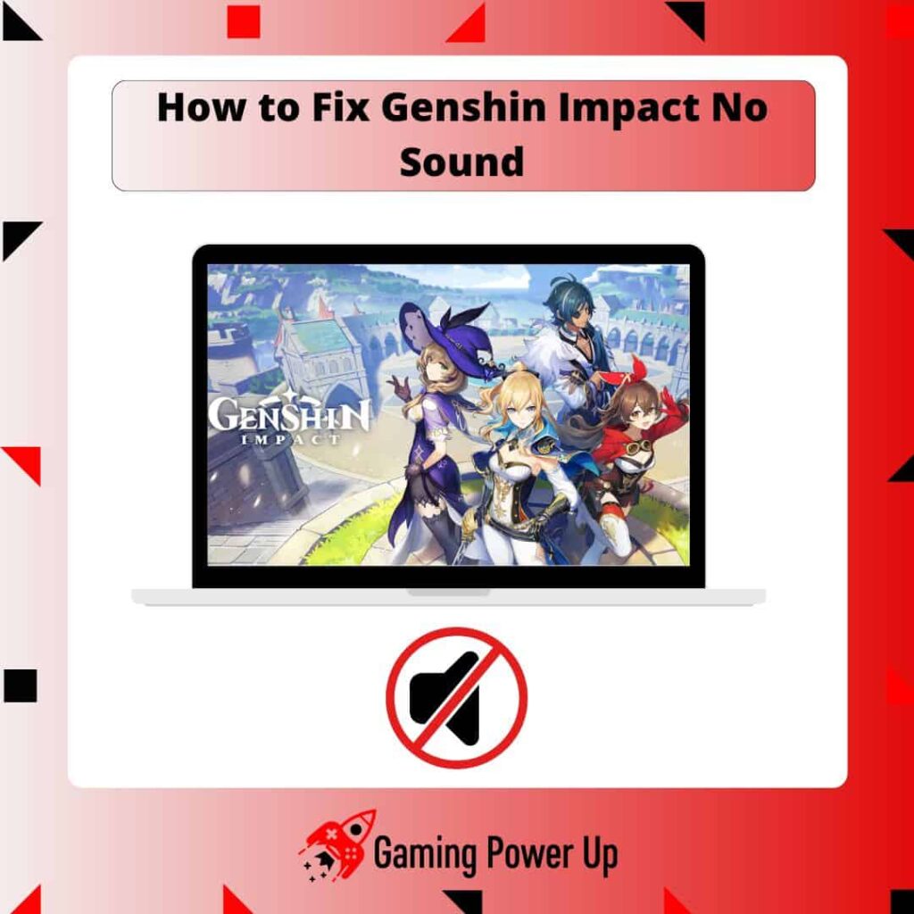 how to fix Genshin Impact no sound