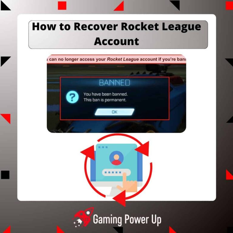 how to recover Rocket League account
