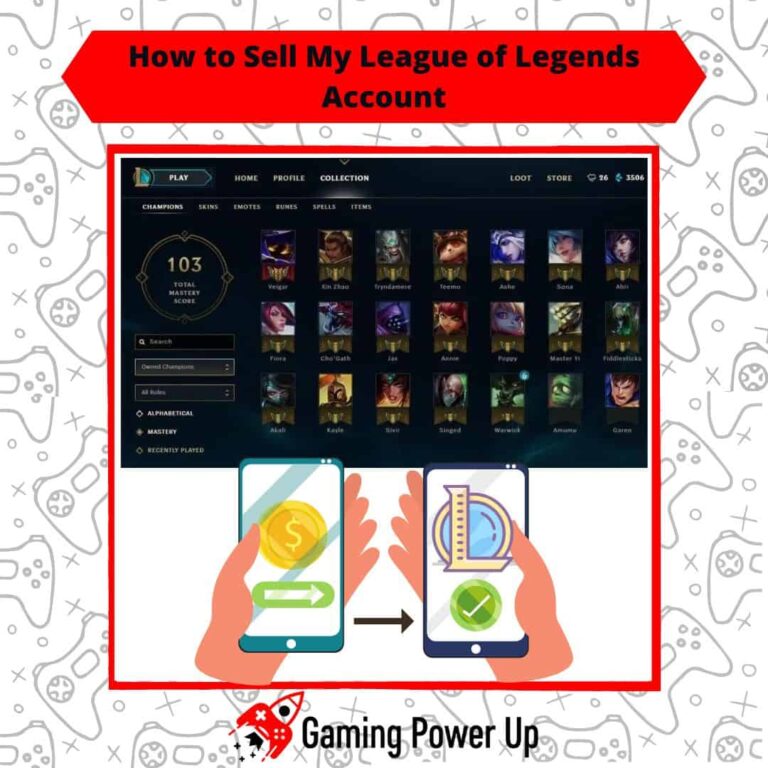 how to sell my League of Legends account