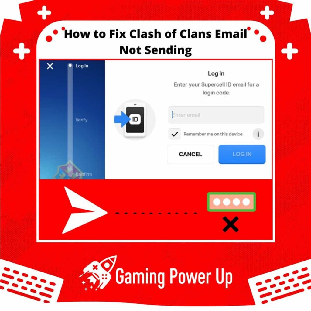 how to fix Clash of Clans email not sending