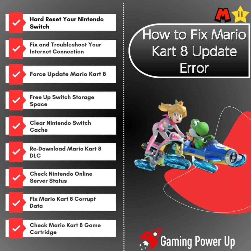 How to Fix Mario Kart 8 Update Error