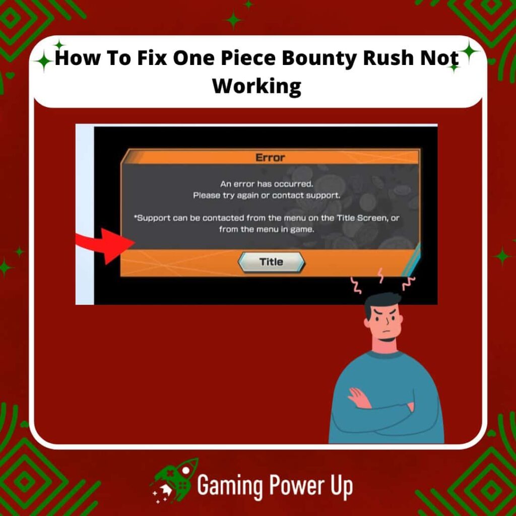 how to fix ONE PIECE Bounty Rush not working