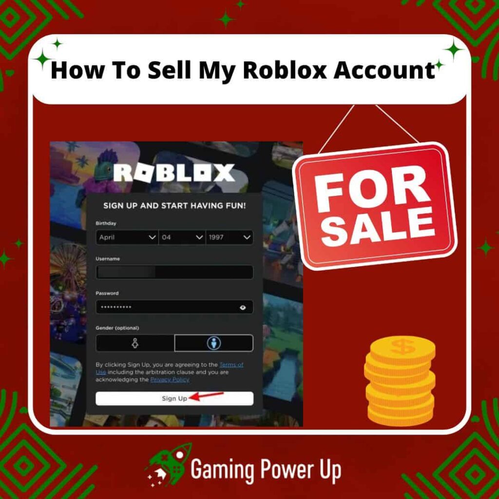 how to sell my Roblox account
