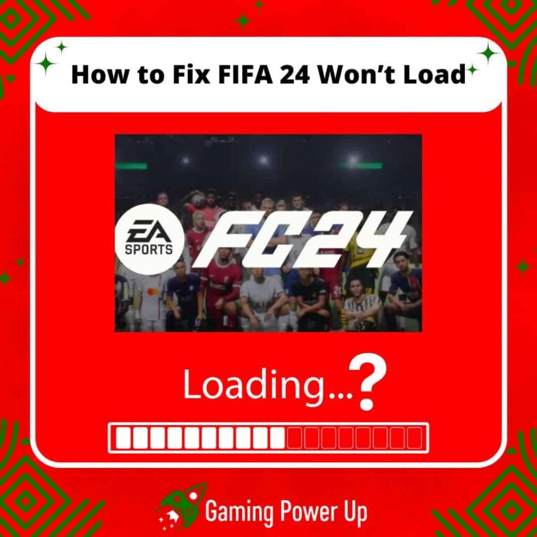 how to fix FIFA 24 not loading