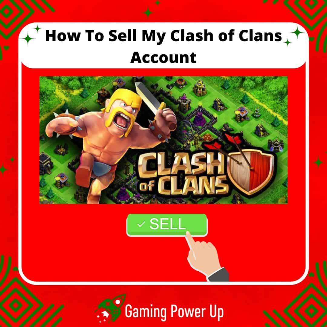 account clash of clans sell