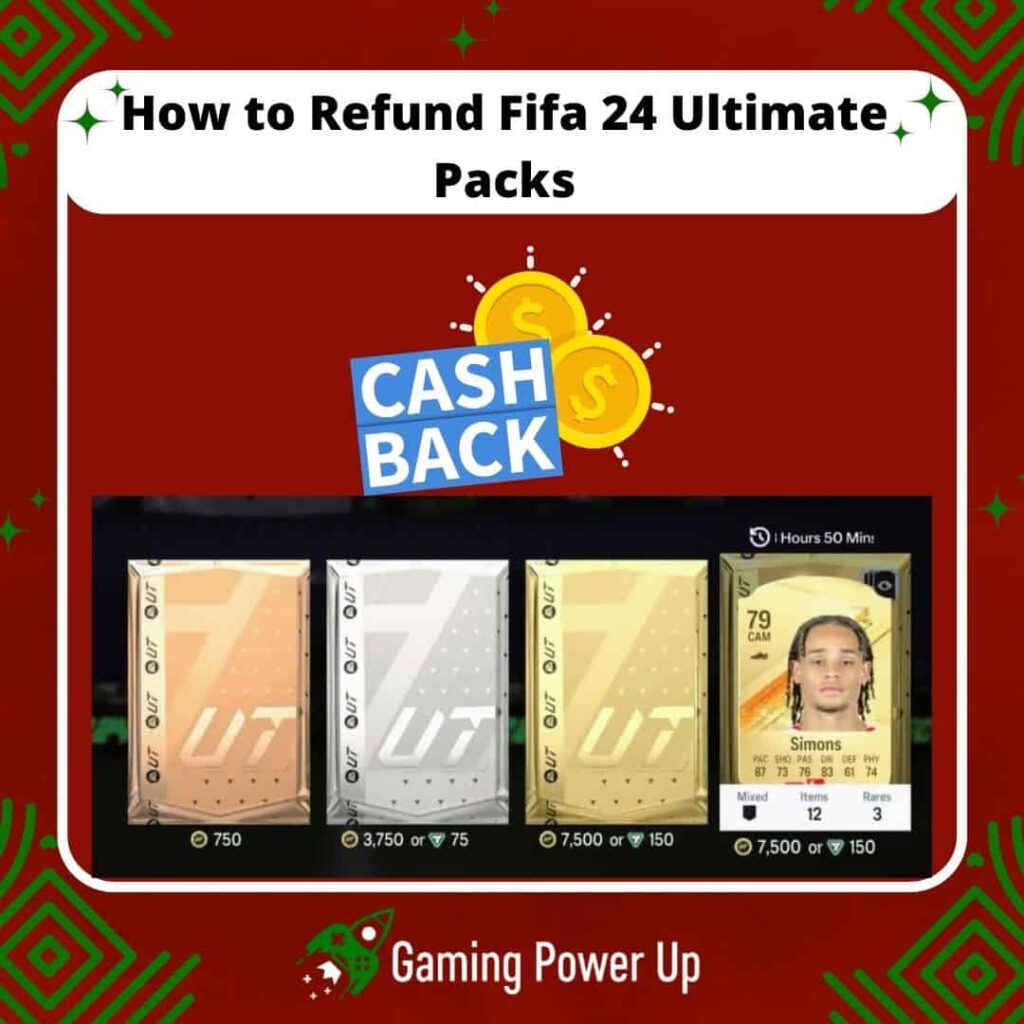 how to refund FIFA 24 Ultimate Packs